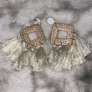 Boho fringe earrings